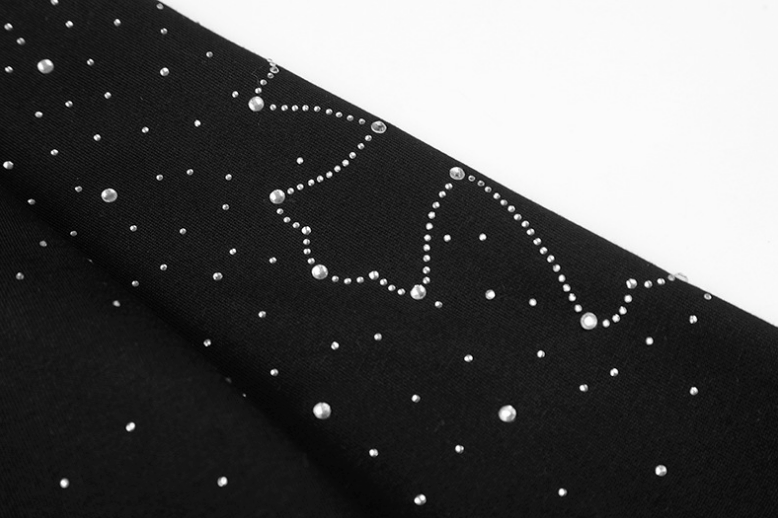 【GR91】Crossline Gem Zip Hoodie
