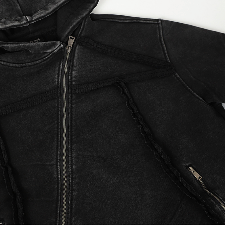 【GR93】Sludge Zip-up Hoodie