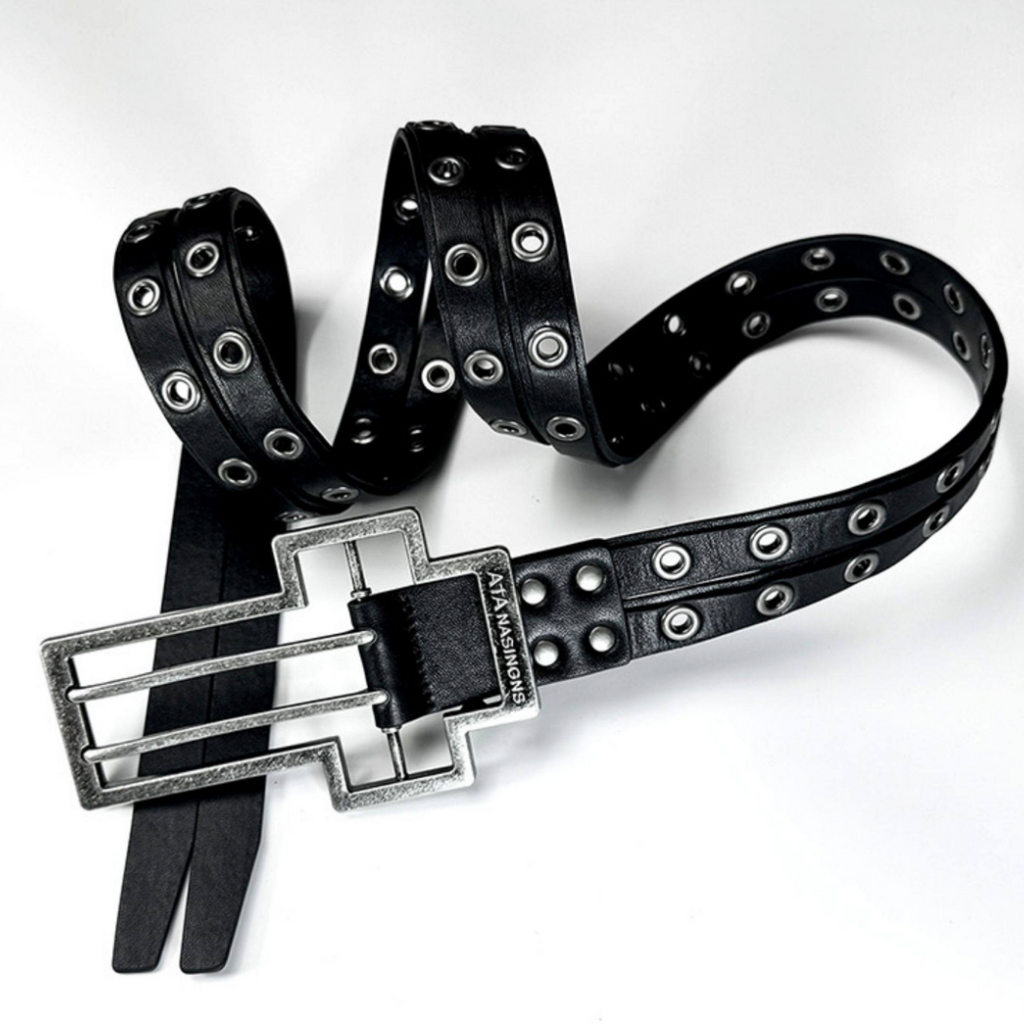【GR109】Cross Frame Grommet Belt