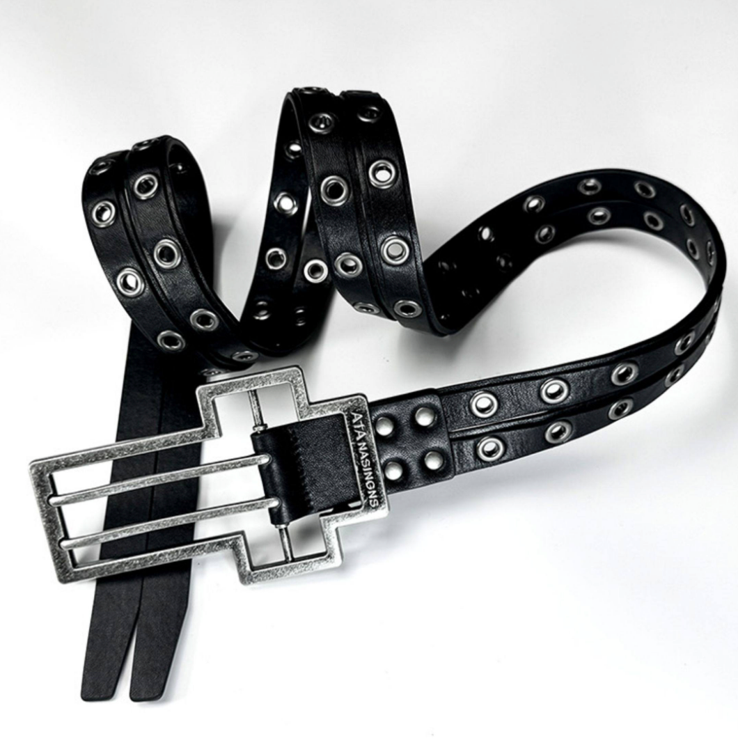 【GR109】Cross Frame Grommet Belt