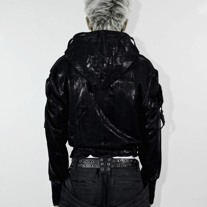 【GR116】Wet Veil Hood Jacket