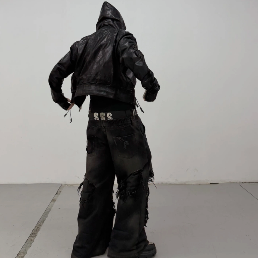 【GR116】Wet Veil Hood Jacket