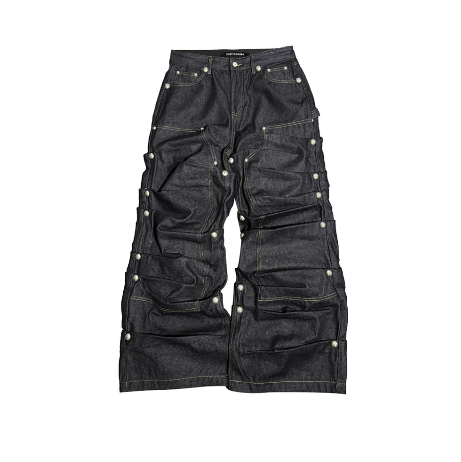 【GR117】Aegis Panel Baggy Denim