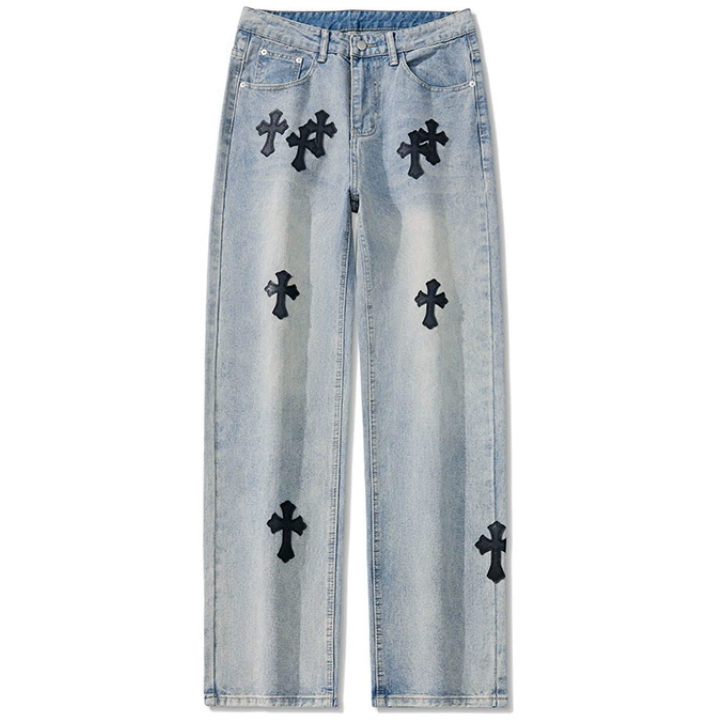 【GR48】Cross Denim Blue