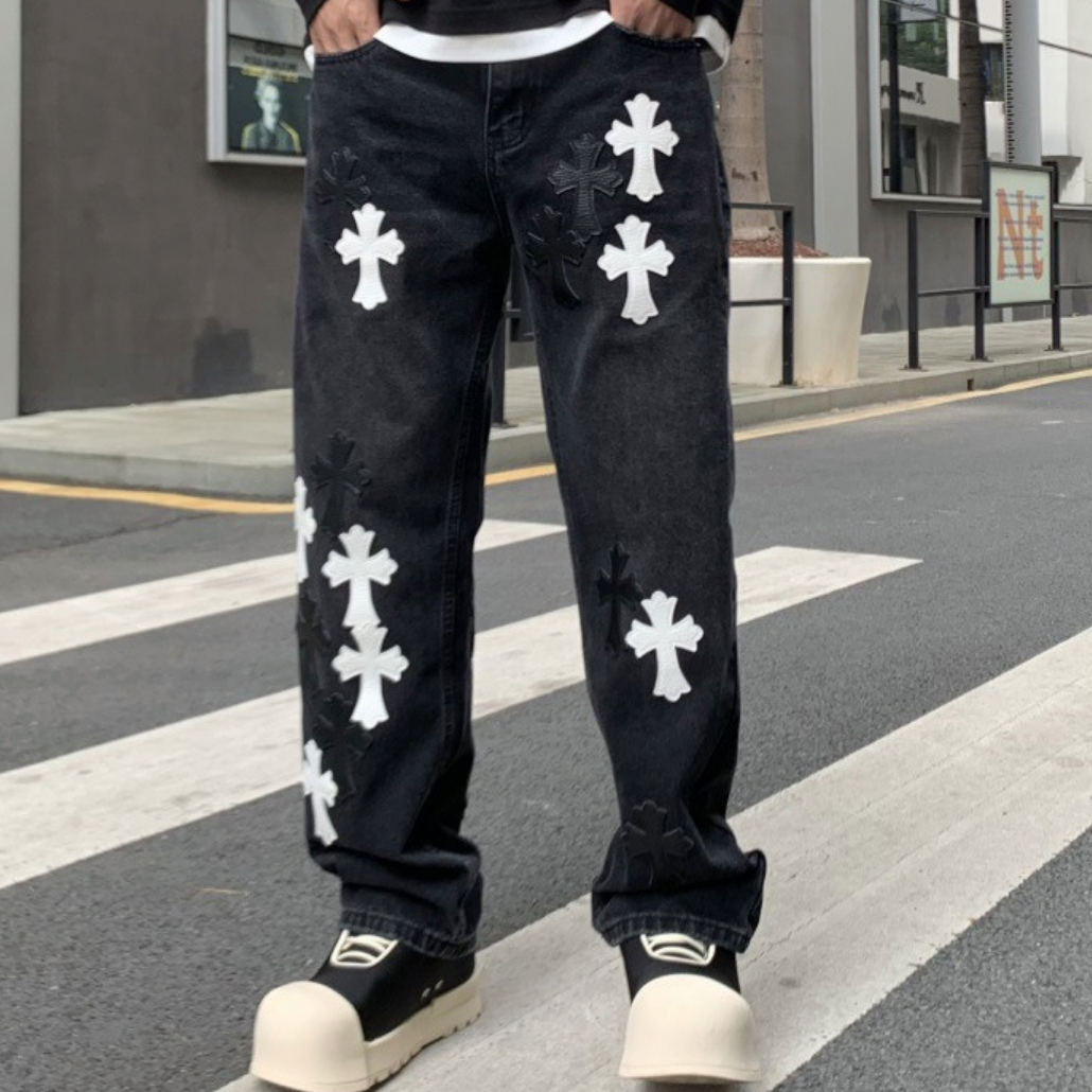 GR51】Cross Denim Black – GRIND