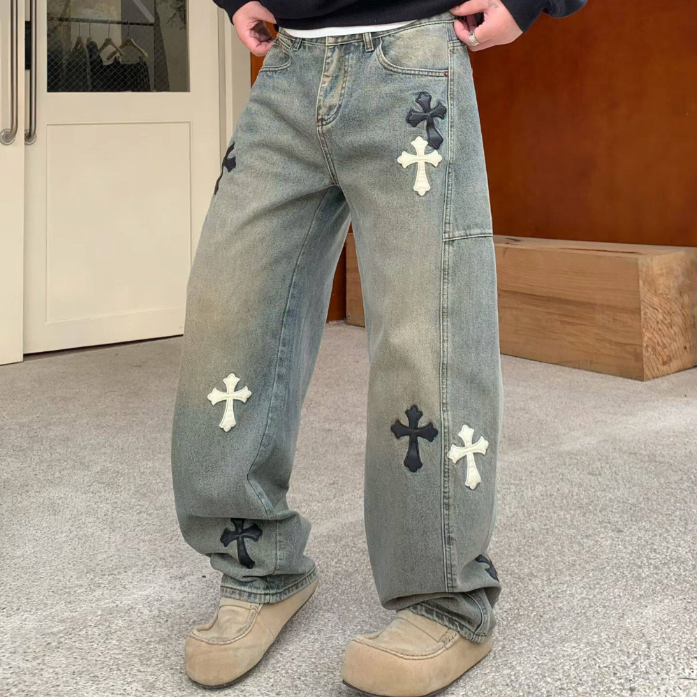 【GR133】Ash Cross Buggy Denim