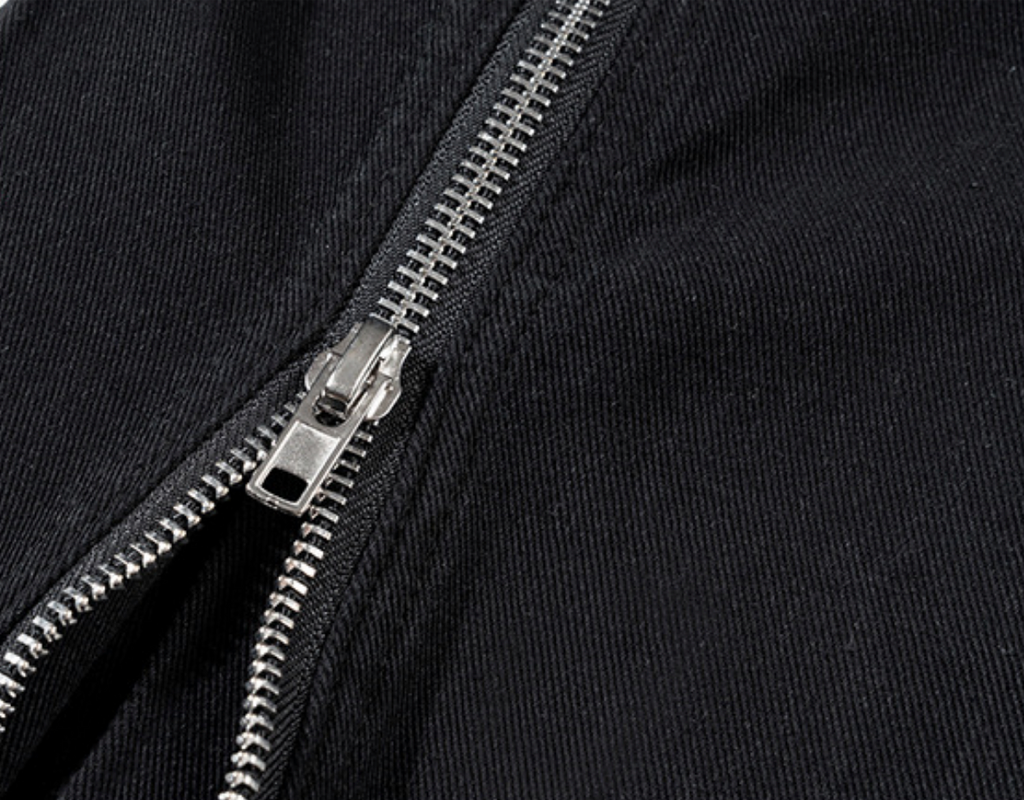 【GR128】Zip-up Flare Denim