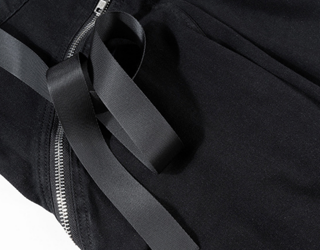 【GR128】Zip-up Flare Denim