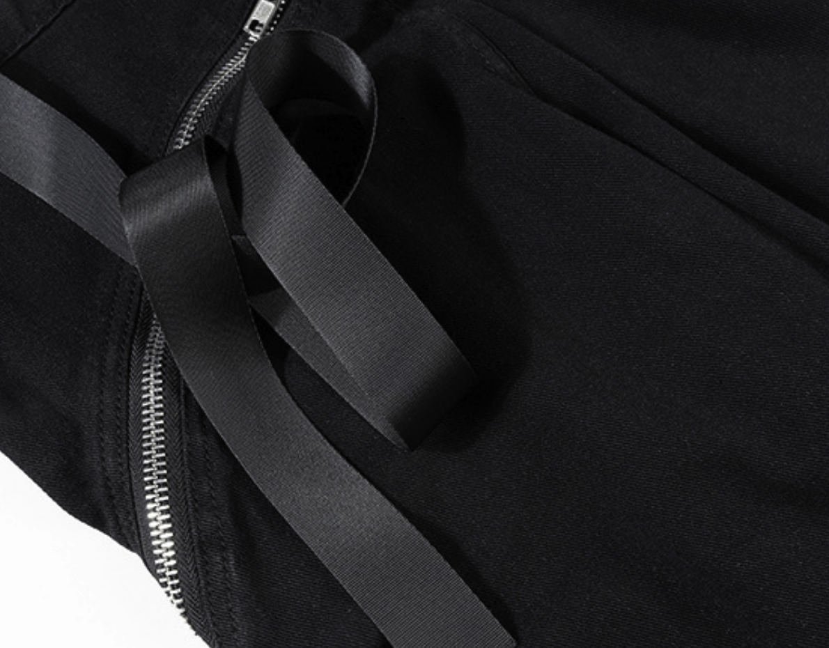 【GR128】Zip-up Flare Denim