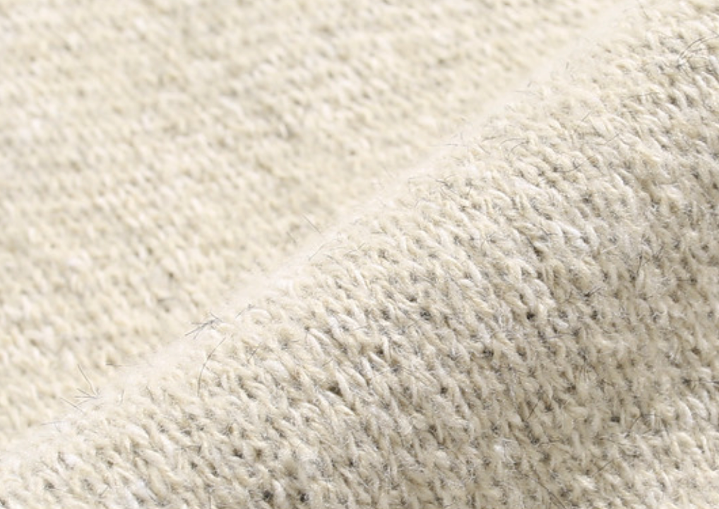 【GR135】Back Bone Knit Hoodie