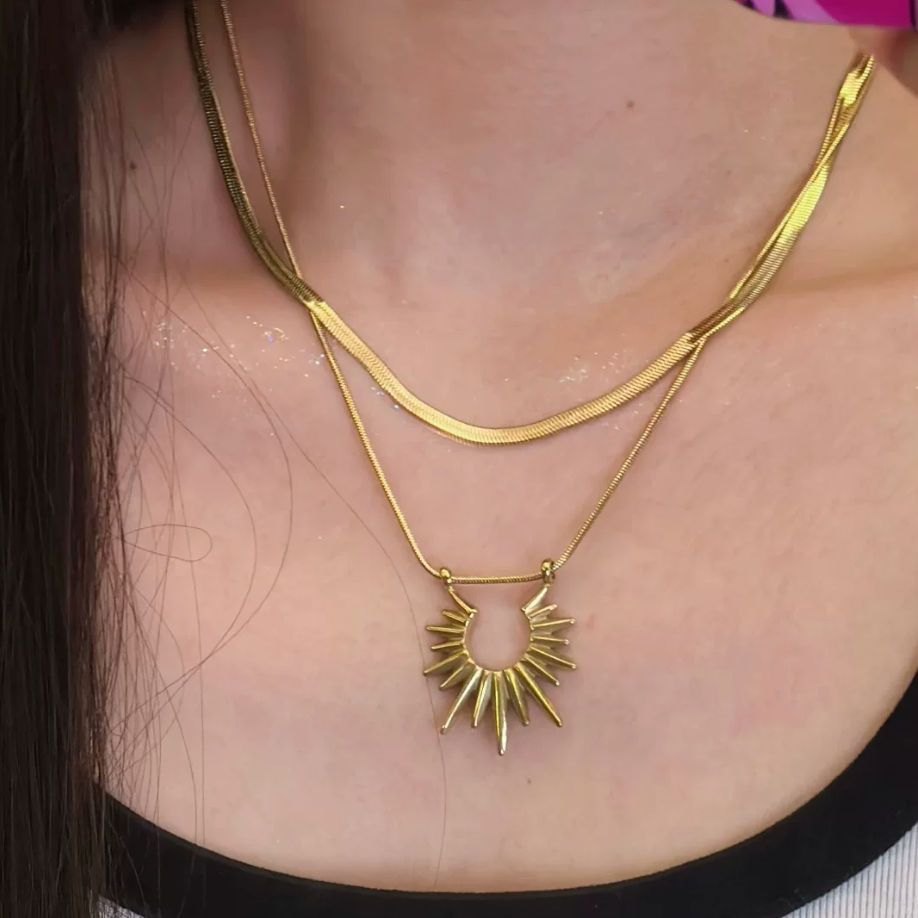 【GH02】Nova Spike Necklace S925