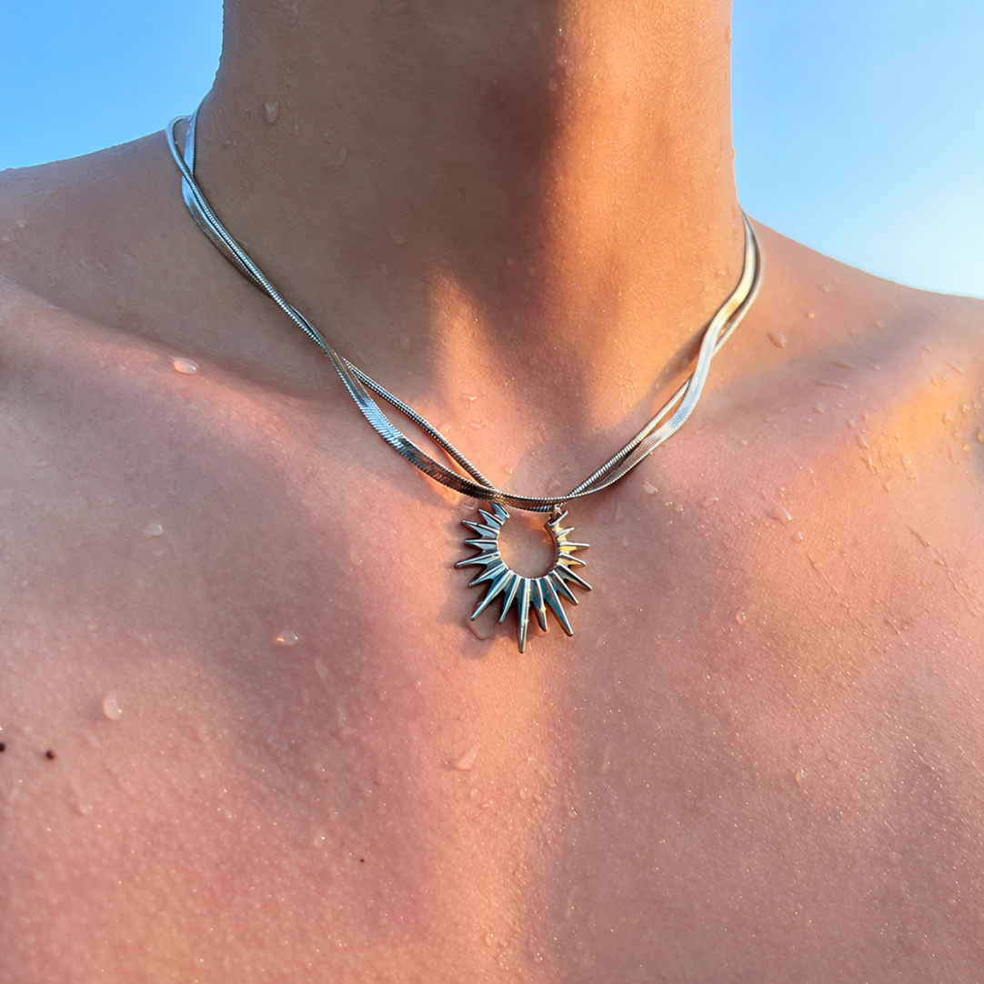 【GH02】Nova Spike Necklace S925