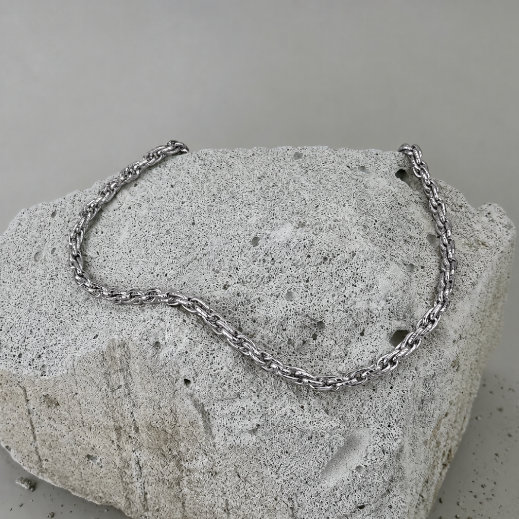 【GH03】Heavy Grind Rope Necklace S925