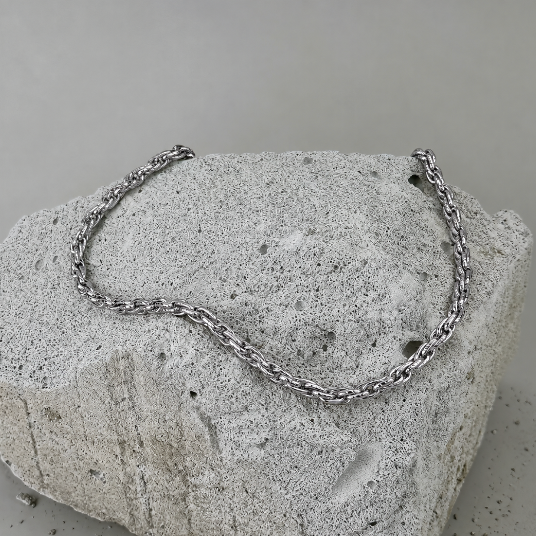 【GH03】Heavy Grind Rope Necklace S925