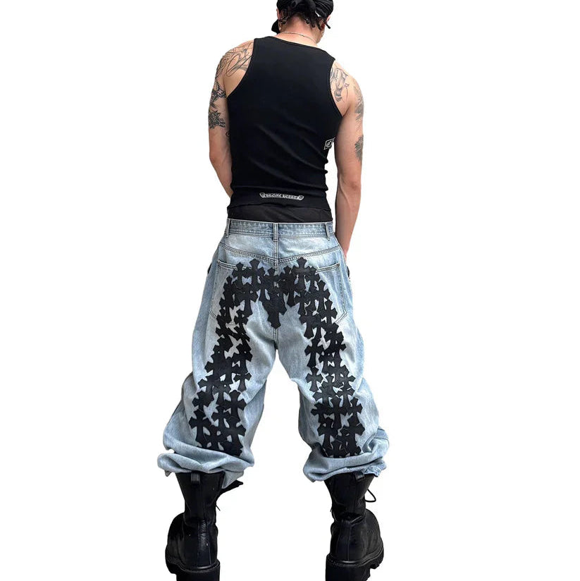 【GR80】Back Cross Pants