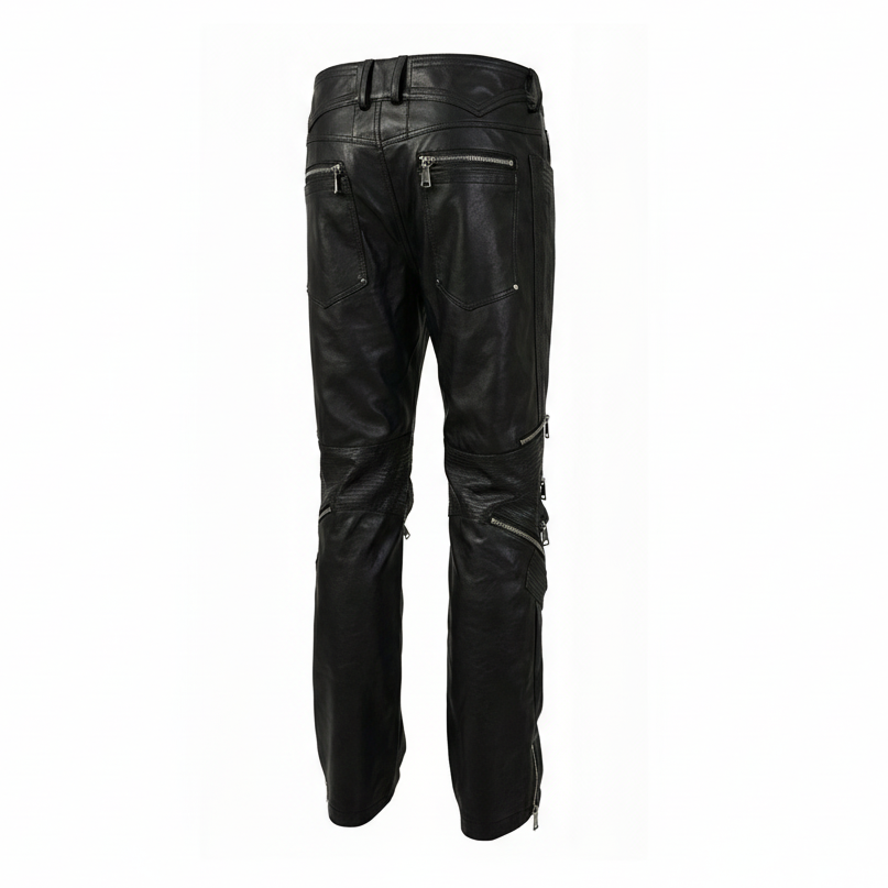 【GR79】Silent Leather Pants